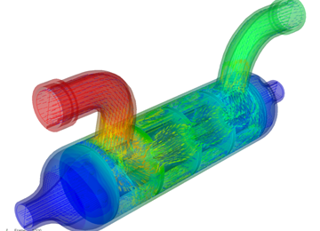 Optimising exhaust gas Waste Heat Recovery with computational fluid dynamic modelling